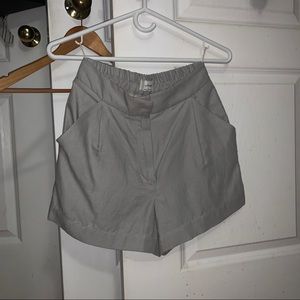 Aritzia Wilfred Fable Linen Shorts